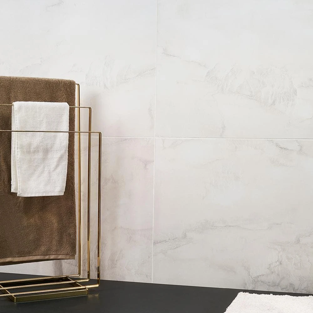 Pallet of Essential Marble Arabescato 24 in. x 48 in. Satin Porcelain Floor and Wall Tile (371.76 sq. ft./Pallet) by Ivy Hill Tile 5 Pallet of Essential Marble Arabescato 24 in. x 48 in. Satin Porcelain Floor and Wall Tile (371.76 sq. ft./Pallet) by Ivy Hill Tile - Image 3