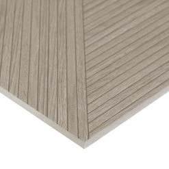 Luxury Ribbed Ash 23.62 in. x 47.24 in. Matte Porcelain Wall Tile (15.49 sq. ft./Case) by Ivy Hill Tile -Ivy Hill Tile Sales ash ivy hill tile porcelain tile ext3rd107435 40 1000