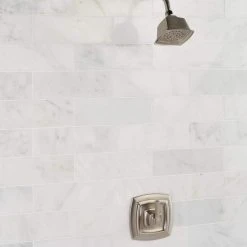 Oriental 4 in. x 12 in. x 8 mm Marble Floor and Wall Subway Tile (15 pieces 5 sq.ft./Box) by Ivy Hill Tile -Ivy Hill Tile Sales asian statuary ivy hill tile marble tile ext3rd100235 1f 1000