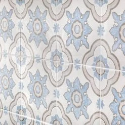 Valencia Basma Encaustic 8 in. x 8 in. x 9mm Matte Porcelain Floor and Wall Tile (26 pieces / 11.19 sq. ft. / box) by Ivy Hill Tile -Ivy Hill Tile Sales basma ivy hill tile porcelain tile ext3rd100971 77 1000