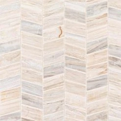 Weekender Beige/Cream 10.125 in. x 12.125 in. Chevron Polished Marble Wall and Floor Mosaic Tile (8.52 sq. ft./Case) by Jeffrey Court -Ivy Hill Tile Sales beige cream jeffrey court marble tile 13015 1d 1000 1
