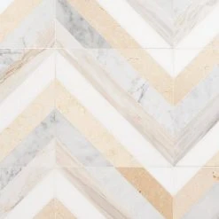Chelsea Beige 8 in. x 8 in. Polished Marble Mosaic Tile (0.43 sq. ft / Each) by Ivy Hill Tile -Ivy Hill Tile Sales beige ivy hill tile marble tile ext3rd101759 1f 1000