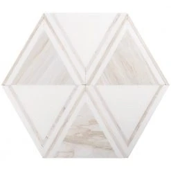 Ruit Beige 13.54 in. x 15.63 in. Polished Marble Mosaic Tile (1.47 sq. ft./Each) by Ivy Hill Tile -Ivy Hill Tile Sales beige ivy hill tile porcelain tile ext3rd100115 c3 1000