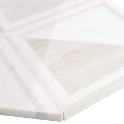 Ruit Beige 13.54 in. x 15.63 in. Polished Marble Mosaic Tile (1.47 sq. ft./Each) by Ivy Hill Tile -Ivy Hill Tile Sales beige ivy hill tile porcelain tile ext3rd100115 fa 1000