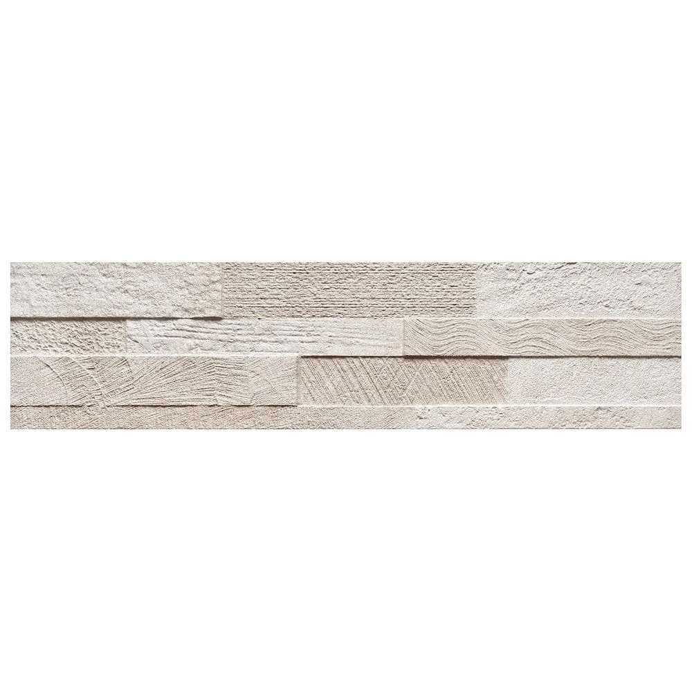 Holden Beige Ledger Panel 5.82 in. x 23.74 in. Textured Porcelain Wall Tile (10.97 sq. ft./Case) by Ivy Hill Tile 5 Holden Beige Ledger Panel 5.82 in. x 23.74 in. Textured Porcelain Wall Tile (10.97 sq. ft./Case) by Ivy Hill Tile - Image 3