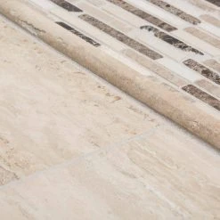 Travertine Beige 6 in. x 12 in. Honed Travertine Wall and Floor Tile (10 sq. ft./Case) by Jeffrey Court -Ivy Hill Tile Sales beige jeffrey court travertine tile 98994 a0 1000