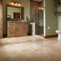 Travertine Beige 6 in. x 12 in. Honed Travertine Wall and Floor Tile (10 sq. ft./Case) by Jeffrey Court -Ivy Hill Tile Sales beige jeffrey court travertine tile 98994 c3 1000