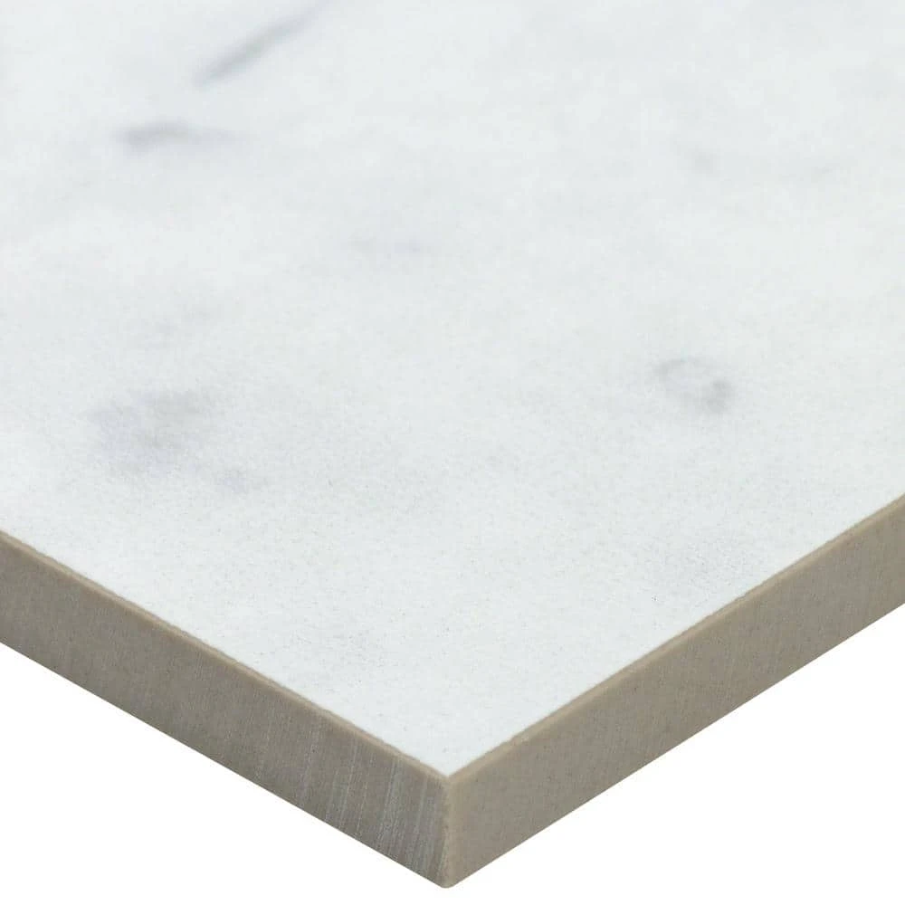 Marmo Bianco 11.81 in. x 23.62 in. Matte Marble Look Porcelain Floor and Wall Tile (11.62 sq. ft./Case) by Ivy Hill Tile 9 Marmo Bianco 11.81 in. x 23.62 in. Matte Marble Look Porcelain Floor and Wall Tile (11.62 sq. ft./Case) by Ivy Hill Tile - Image 7