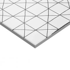 Infinitum Encaustic Black and White 9 in. x 9 in. Matte Porcelain Floor and Wall Tile (10.76 sq. ft./Case) by Ivy Hill Tile -Ivy Hill Tile Sales black and white ivy hill tile porcelain tile ext3rd105422 fa 1000