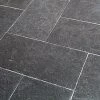 Reno Black 18 in. x 36 in. Satin Marble Floor and Wall Tile (9 sq. ft. / Case) by Ivy Hill Tile -Ivy Hill Tile Sales black ivy hill tile marble tile ext3rd100545 64 1000