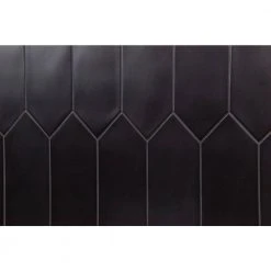 Russell Black 4 in. x 12 in. Matte Porcelain Picket Floor and Wall Tile (10.76 sq. ft./Case) by Ivy Hill Tile 14 Russell Black 4 in. x 12 in. Matte Porcelain Picket Floor and Wall Tile (10.76 sq. ft./Case) by Ivy Hill Tile -Ivy Hill Tile Sales black ivy hill tile porcelain tile ext3rd101544 c3 1000