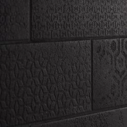 Harper 4 in. x 12 in. Black Matte Porcelain Subway Floor and Wall Tile (30 pieces / 8.72 sq. ft. / box) by Ivy Hill Tile -Ivy Hill Tile Sales black ivy hill tile porcelain tile ext3rd101975 4f 1000