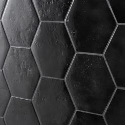 Appaloosa Black Hexagon 7 in. x 8 in. Porcelain Floor and Wall Tile (10.76 sq. ft./Case) by Ivy Hill Tile 15 Appaloosa Black Hexagon 7 in. x 8 in. Porcelain Floor and Wall Tile (10.76 sq. ft./Case) by Ivy Hill Tile -Ivy Hill Tile Sales black ivy hill tile porcelain tile ext3rd105375 76 1000
