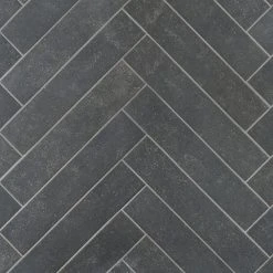 Sanskrit Black 3.89 in. x 19.37 in. Matte Porcelain Floor and Wall Tile (7.85 sq. ft./Case) by Ivy Hill Tile -Ivy Hill Tile Sales black ivy hill tile porcelain tile ext3rd105711 44 1000