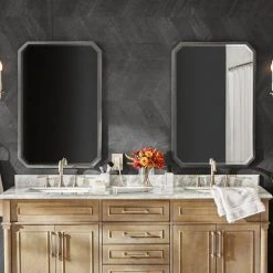 Montgomery Chevron Black 24 in. x 48 in. Matte Porcelain Floor and Wall Tile (15.49 sq. ft./Case) by Ivy Hill Tile -Ivy Hill Tile Sales black ivy hill tile porcelain tile ext3rd107409 40 1000