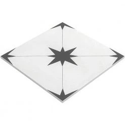 Polaris Blanco 9 in. x 9 in. Matte Porcelain Floor and Wall Tile (10.76 sq. ft./Case) by Ivy Hill Tile -Ivy Hill Tile Sales blanco ivy hill tile porcelain tile ext3rd107492 44 1000