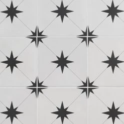 Polaris Blanco 9 in. x 9 in. Matte Porcelain Floor and Wall Tile (10.76 sq. ft./Case) by Ivy Hill Tile -Ivy Hill Tile Sales blanco ivy hill tile porcelain tile ext3rd107492 4f 1000
