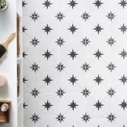 Polaris Blanco 9 in. x 9 in. Matte Porcelain Floor and Wall Tile (10.76 sq. ft./Case) by Ivy Hill Tile -Ivy Hill Tile Sales blanco ivy hill tile porcelain tile ext3rd107492 76 1000