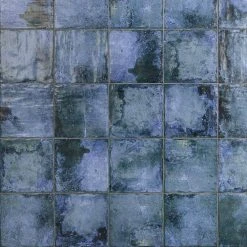 Angela Harris Blue 8 in. x 8 in. Matte Ceramic Floor and Wall Tile (10.76 sq. ft./Case) by Ivy Hill Tile -Ivy Hill Tile Sales blue ivy hill tile ceramic tile ext3rd100093 44 1000