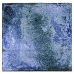 Angela Harris Blue 8 in. x 8 in. Matte Ceramic Floor and Wall Tile (10.76 sq. ft./Case) by Ivy Hill Tile