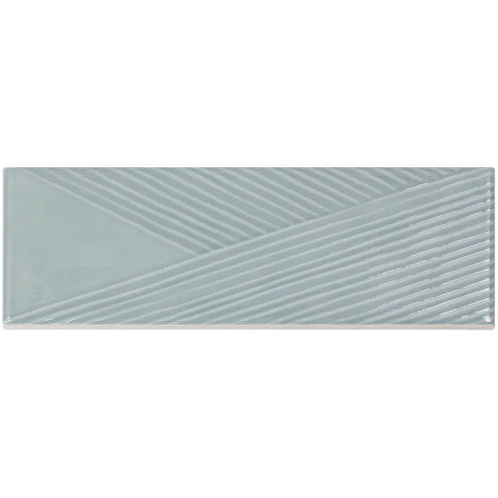 Ace Blue 2 in. x 8 in. x 9 mm Polished Ceramic Subway Wall Tile (38 pieces / 5.38 sq. ft. / case) by Ivy Hill Tile 10 Ace Blue 2 in. x 8 in. x 9 mm Polished Ceramic Subway Wall Tile (38 pieces / 5.38 sq. ft. / case) by Ivy Hill Tile - Image 8