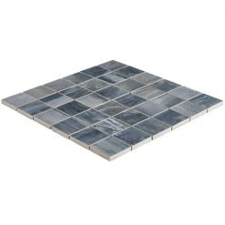 Selawood Blue 11.81 in. x 11.81 in. Matte Porcelain Floor and Wall Mosaic Tile (0.96 sq. ft./Each) by Ivy Hill Tile -Ivy Hill Tile Sales blue ivy hill tile mosaic tile ext3rd106471 1f 1000