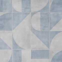 Quincy Blue 7.87 in. x 7.87 in. Matte Porcelain Floor and Wall Tile (11.19 sq. ft./Case) by Ivy Hill Tile -Ivy Hill Tile Sales blue ivy hill tile porcelain tile ext3rd106335 c3 1000