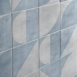 Quincy Blue 7.87 in. x 7.87 in. Matte Porcelain Floor and Wall Tile (11.19 sq. ft./Case) by Ivy Hill Tile -Ivy Hill Tile Sales blue ivy hill tile porcelain tile ext3rd106335 fa 1000