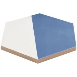 Eclipse Burst Blue 7.79 in. x 8.98 in. Matte Porcelain Floor and Wall Tile (9.03 sq. ft. / Case) by Ivy Hill Tile -Ivy Hill Tile Sales blue ivy hill tile porcelain tile ext3rd106341 76 1000