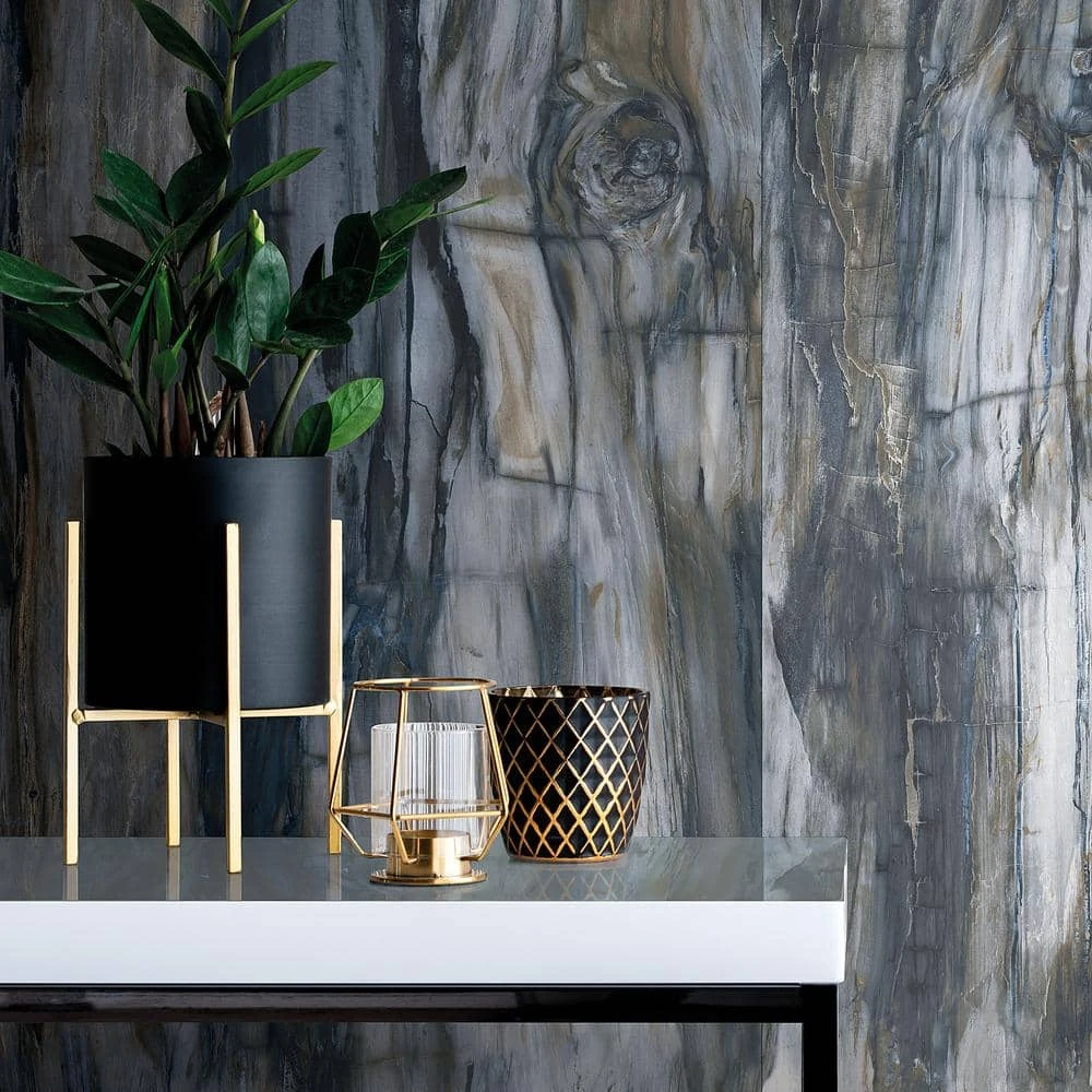 Selawood Blue 11.71 in. x 23.5 in. Polished Porcelain Floor and Wall Tile (11.62 sq. ft./Case) by Ivy Hill Tile 10 Selawood Blue 11.71 in. x 23.5 in. Polished Porcelain Floor and Wall Tile (11.62 sq. ft./Case) by Ivy Hill Tile - Image 8