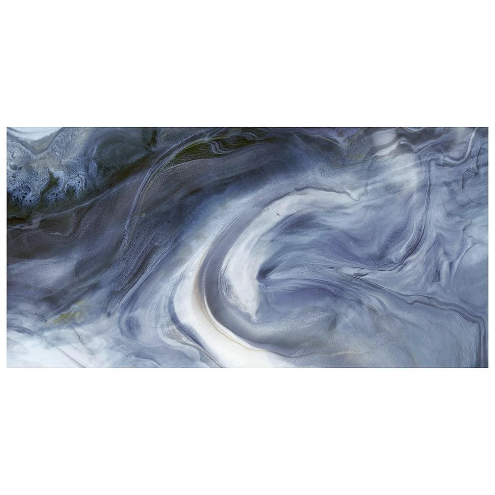 Savannah Blue 23.62 in. x 47.24 in. Polished Porcelain Floor and Wall Tile (15.49 sq. ft./Case) by Ivy Hill Tile 5 Savannah Blue 23.62 in. x 47.24 in. Polished Porcelain Floor and Wall Tile (15.49 sq. ft./Case) by Ivy Hill Tile - Image 3