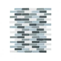 Malibu Breeze Blue 9.75 in. x 11.875 in. Interlocking Glossy Glass Mosaic Tile (0.804 sq. ft./Each) by Jeffrey Court 9 Malibu Breeze Blue 9.75 in. x 11.875 in. Interlocking Glossy Glass Mosaic Tile (0.804 sq. ft./Each) by Jeffrey Court -Ivy Hill Tile Sales blue jeffrey court glass tile 98441 40 1000 1