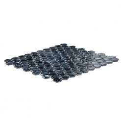 Mermaid Lagoon Blue 11.375 in. x 10.875 in. Hexagon Gloss Glass Wall Mosaic Tile (12.88 sq. ft./Case) by Jeffrey Court 10 Mermaid Lagoon Blue 11.375 in. x 10.875 in. Hexagon Gloss Glass Wall Mosaic Tile (12.88 sq. ft./Case) by Jeffrey Court -Ivy Hill Tile Sales blue jeffrey court glass tile 99301 40 1000