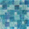 Aqua Blue Sky French Pattern 11.62 in. x 11-3/4 in. x 5 mm Glass Mosaic Tile by Ivy Hill Tile -Ivy Hill Tile Sales blue sky ivy hill tile glass tile ext3rd104496 64 1000