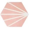 Eclipse Ray Blush 7.79 in. x 8.98 in. Matte Porcelain Floor and Wall Tile (9.03 sq. ft. / Case) by Ivy Hill Tile -Ivy Hill Tile Sales blush ivy hill tile porcelain tile ext3rd104967 64 1000