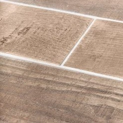 Teakwood Brown 4 in. x 12 in. Matte Porcelain Wall and Floor Tile (13.56 sq. ft./Case) by Jeffrey Court -Ivy Hill Tile Sales brown jeffrey court porcelain tile 98493 1d 1000