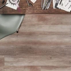 Revive 12mil 6.3 in. W x 48.4 in. L Bur Oak Waterproof Glue Down Luxury Vinyl Tile Flooring (42.37 Sq. Ft. / Case) by Ivy Hill Tile -Ivy Hill Tile Sales bur oak ivy hill tile vinyl plank flooring ext3rd106422 c3 1000