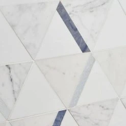 Zandara Calacatta Azul 13.6 in. x 23.6 in. Polished Marble Floor and Wall Mosaic Tile (2.22 sq. ft./Each) by Ivy Hill Tile 17 Zandara Calacatta Azul 13.6 in. x 23.6 in. Polished Marble Floor and Wall Mosaic Tile (2.22 sq. ft./Each) by Ivy Hill Tile -Ivy Hill Tile Sales calacatta azul ivy hill tile marble tile ext3rd106387 76 1000