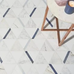 Zandara Calacatta Azul 13.6 in. x 23.6 in. Polished Marble Floor and Wall Mosaic Tile (2.22 sq. ft./Each) by Ivy Hill Tile 11 Zandara Calacatta Azul 13.6 in. x 23.6 in. Polished Marble Floor and Wall Mosaic Tile (2.22 sq. ft./Each) by Ivy Hill Tile -Ivy Hill Tile Sales calacatta azul ivy hill tile marble tile ext3rd106387 e1 1000