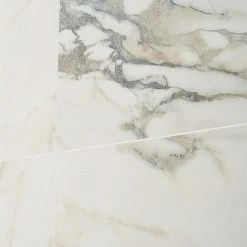 Saroshi Calacatta Rustico 23.62 in. x 23.62 in. Matte Marble Look Porcelain Floor and Wall Tile (15.5 sq. ft./Case) by Ivy Hill Tile -Ivy Hill Tile Sales calacatta rustico ivy hill tile porcelain tile ext3rd106681 fa 1000