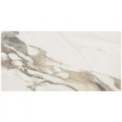 Saroshi Calacatta Rustico 11.81 in. x 23.62 in. Polished Marble Look Porcelain Floor and Wall Tile (9.68 sq. ft. /Case) by Ivy Hill Tile -Ivy Hill Tile Sales calacatta rustico ivy hill tile porcelain tile ext3rd106689 4f 1000