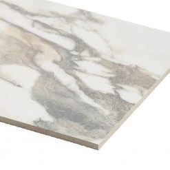 Saroshi Calacatta Rustico 11.81 in. x 23.62 in. Polished Marble Look Porcelain Floor and Wall Tile (9.68 sq. ft. /Case) by Ivy Hill Tile -Ivy Hill Tile Sales calacatta rustico ivy hill tile porcelain tile ext3rd106689 fa 1000