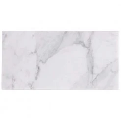 White Carrara 3 in. x 6 in. x 9mm Polished Marble Subway Tile (40 pieces / 5 sq. ft. / box) by Ivy Hill Tile -Ivy Hill Tile Sales carrara ivy hill tile marble tile ext3rd104819 4f 1000
