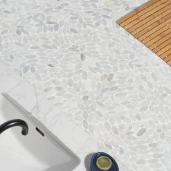 Countryside Flower Carrara 11.81 in. x 11.81 in. Natural Marble Floor and Wall Mosaic Tile (0.96 sq. ft./Each) by Ivy Hill Tile 17 Countryside Flower Carrara 11.81 in. x 11.81 in. Natural Marble Floor and Wall Mosaic Tile (0.96 sq. ft./Each) by Ivy Hill Tile -Ivy Hill Tile Sales carrara ivy hill tile mosaic tile ext3rd106659 76 1000