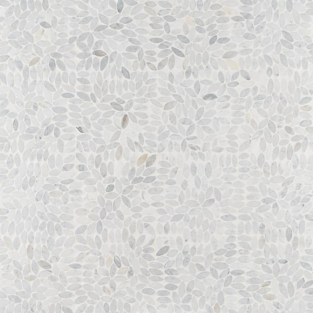 Countryside Flower Carrara 11.81 in. x 11.81 in. Natural Marble Floor and Wall Mosaic Tile (0.96 sq. ft./Each) by Ivy Hill Tile 5 Countryside Flower Carrara 11.81 in. x 11.81 in. Natural Marble Floor and Wall Mosaic Tile (0.96 sq. ft./Each) by Ivy Hill Tile - Image 3