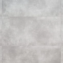 Duren 28mil Concreto Silver 18 in. x 36 in. Glue Down Luxury Vinyl Tile Flooring (36 sq. ft.) by Ivy Hill Tile