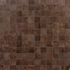Voyager Copper Metal Look 12.4 in x 12.4 in Porcelain Mosaic Floor and Wall Tile (1.06 sqft / Piece) by Ivy Hill Tile -Ivy Hill Tile Sales copper ivy hill tile metal tile ext3rd104507 4f 1000