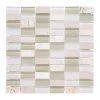 Cottage Ridge Cream 11.625 in. x 11.625 in. Mixed Glass Travertine and Glass Mosaic Tile (9.38 sq. ft./Case) by Jeffrey Court 1 Cottage Ridge Cream 11.625 in. x 11.625 in. Mixed Glass Travertine and Glass Mosaic Tile (9.38 sq. ft./Case) by Jeffrey Court -Ivy Hill Tile Sales cream jeffrey court glass tile 99188 64 1000