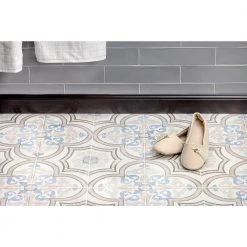 Valencia Daiza Encaustic 8 in. x 8 in. 9mm Matte Porcelain Floor and Wall Tile (26-piece 11.19 sq. ft. / box) by Ivy Hill Tile -Ivy Hill Tile Sales daiza ivy hill tile porcelain tile ext3rd100972 40 1000