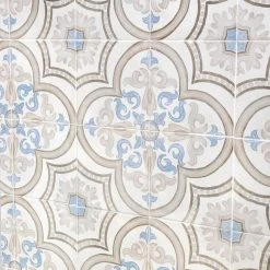 Valencia Daiza Encaustic 8 in. x 8 in. 9mm Matte Porcelain Floor and Wall Tile (26-piece 11.19 sq. ft. / box) by Ivy Hill Tile -Ivy Hill Tile Sales daiza ivy hill tile porcelain tile ext3rd100972 77 1000